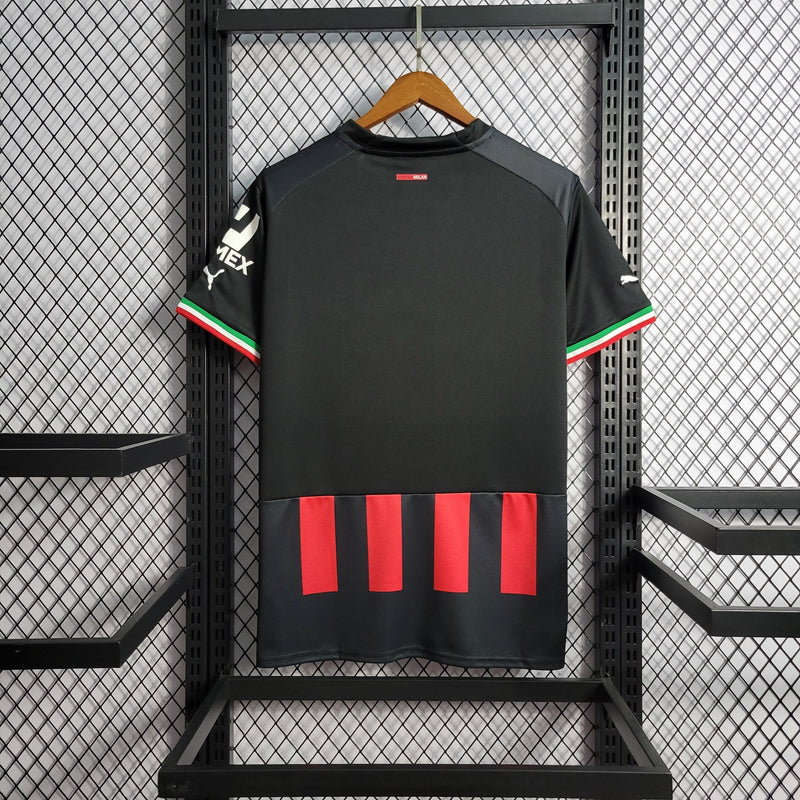 Camisa Milan Titular 22/23 - Versão Torcedor - JM sports 