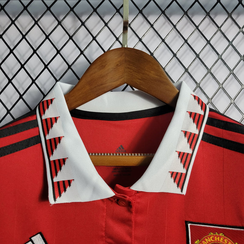 Camisa Manchester United Titular 22/23 - Versão Feminina - JM sports 