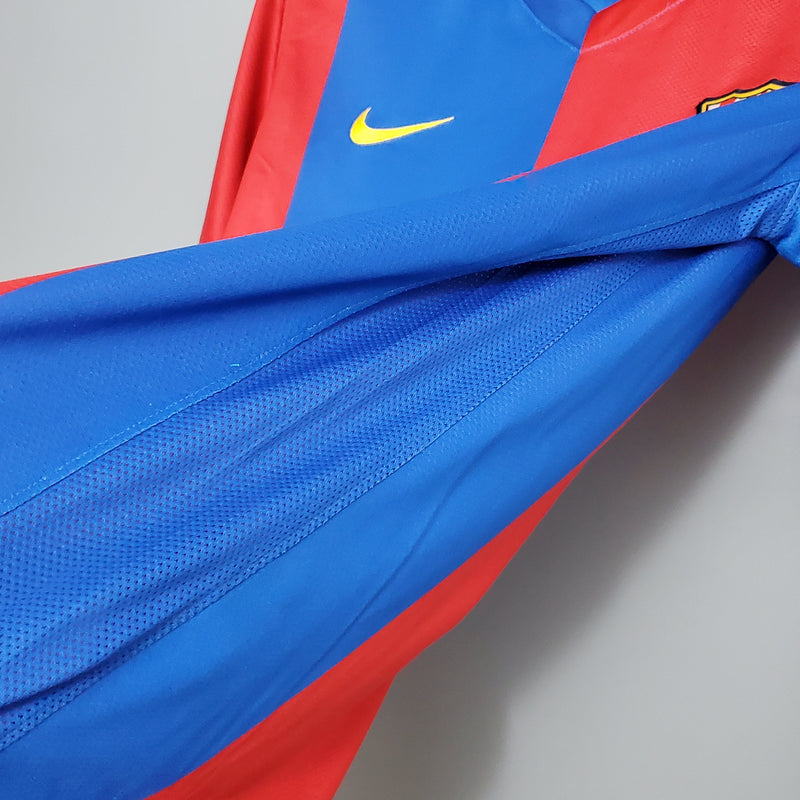 Camisa Barcelona Titular 06/07 - Versão Retro - JM sports 