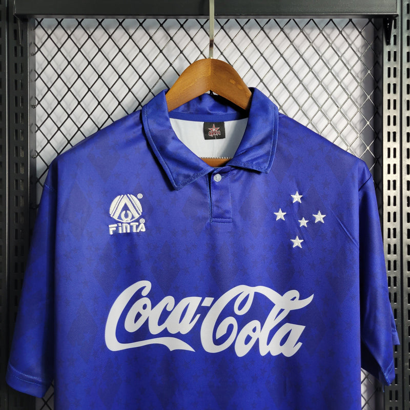 Camisa Cruzeiro Titular 93/34 - Versão Retro - JM sports 