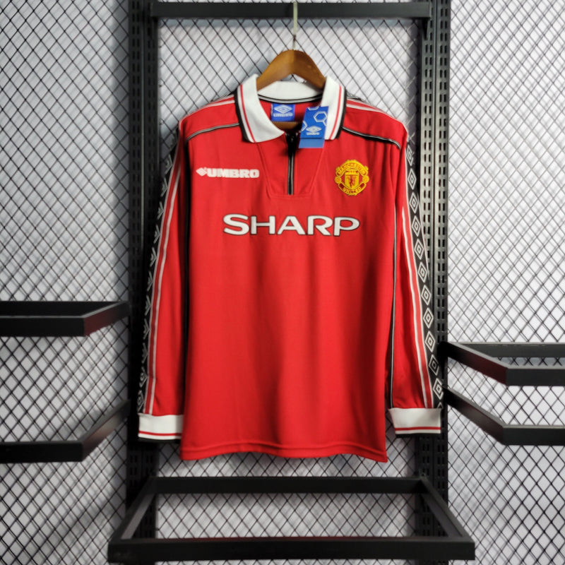 Camisa Manchester United Titular 98/99 - Versão Retro - JM sports 