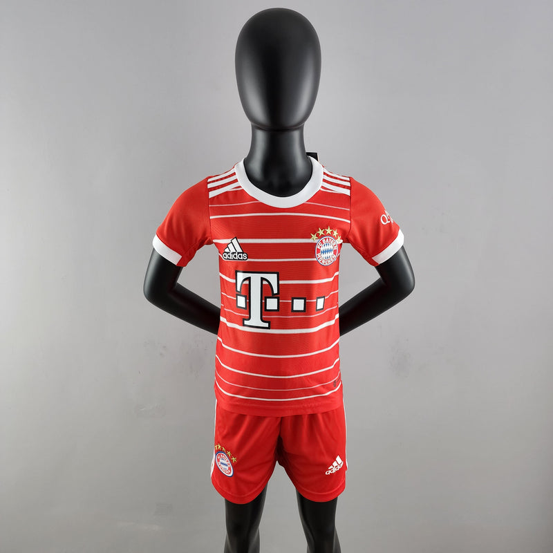 Kit Infantil Bayern Titular 22/23 - JM sports 