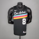 Camisa NBA San Antonio Spurs #8 Mills - City Edition Black - JM sports 