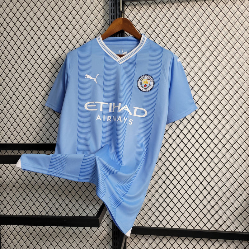 Camisa Manchester City Home 23/24 - Puma Torcedor Masculina - Lançamento - JM sports 