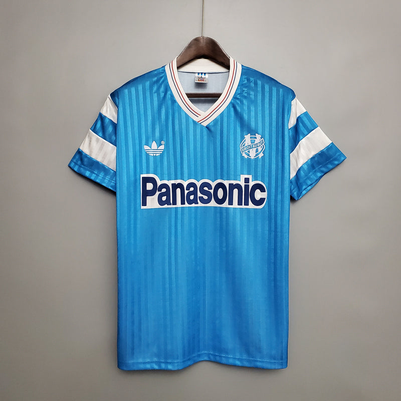 Camisa Olympique de Marseille Reserva 90/91 - Versão Retro - JM sports 