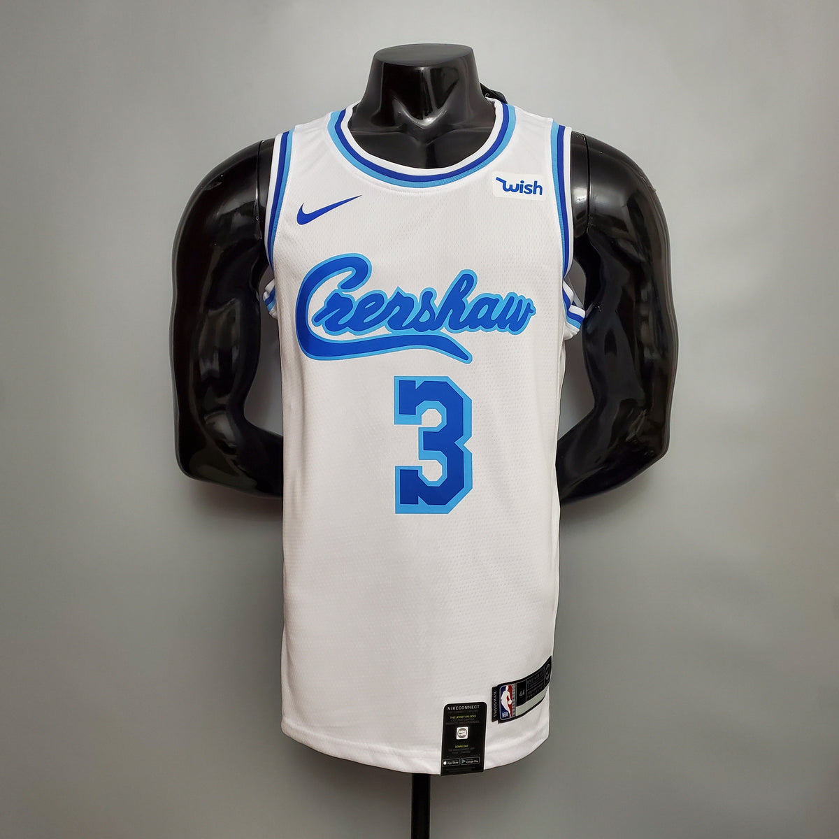 Camisa NBA Lakers #3 Davis Nike Connect Crershaw - 23/24 - JM sports 