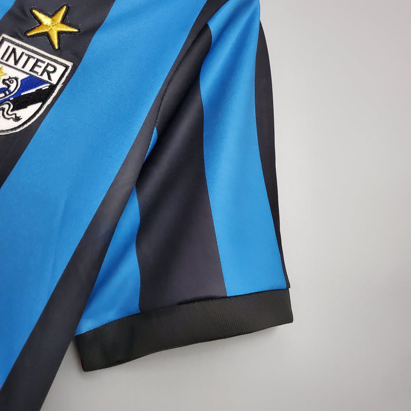 Camisa Inter de Milão Titular 88/90 - Versão Retro - JM sports 