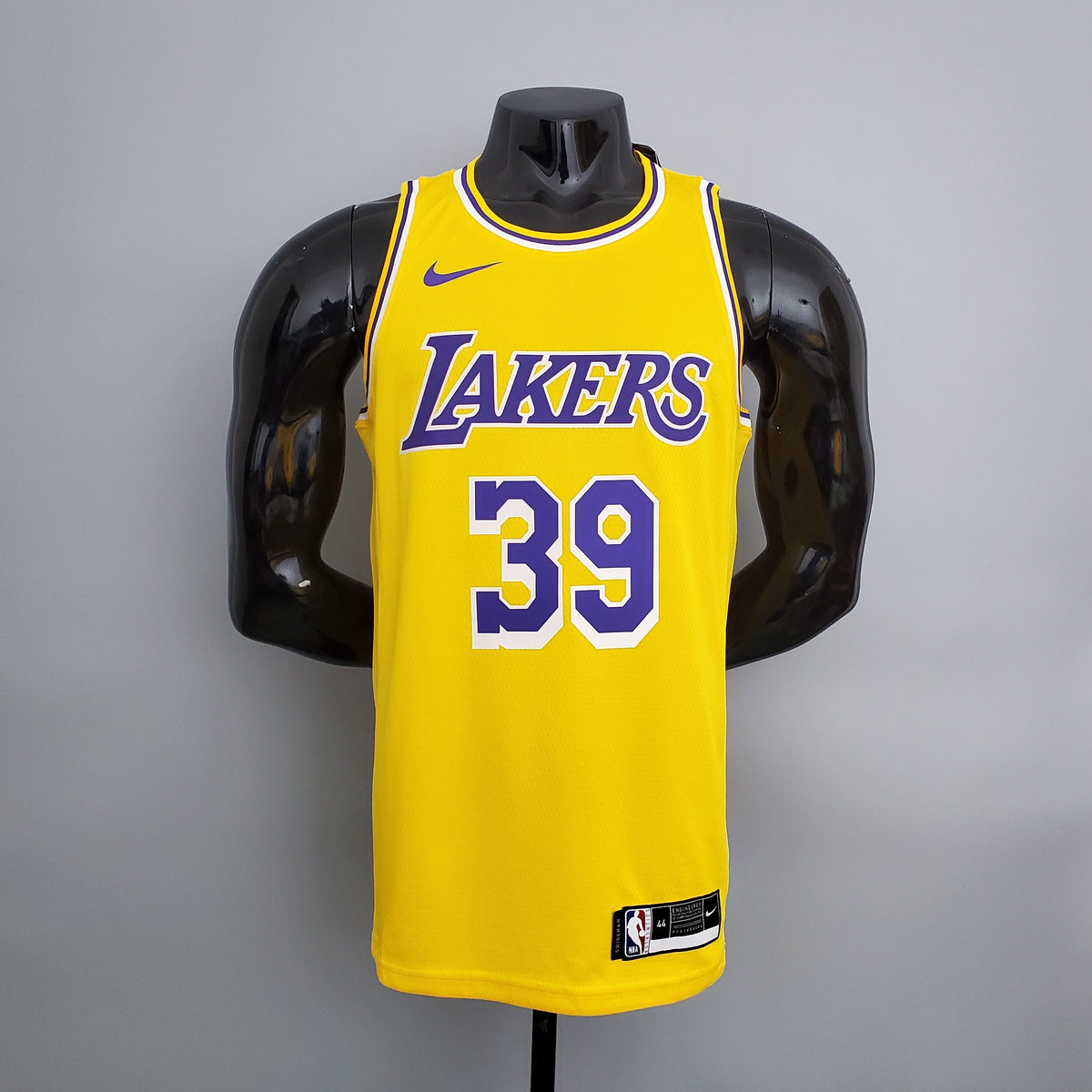 Camisa NBA Lakers #39 Howard Crew Neck Yellow - 23/24 - JM sports 