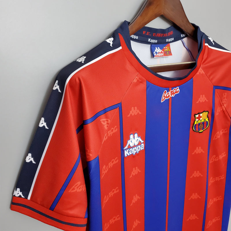 Camisa Barcelona Titular 97/98 - Versão Retro - JM sports 