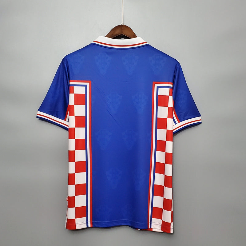 Camisa Croácia Reserva 1998 - Versão Retro - JM sports 