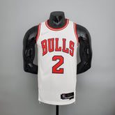 Camisa NBA Chicago Bulls #2 Ball - 75° Aniversário White - JM sports 