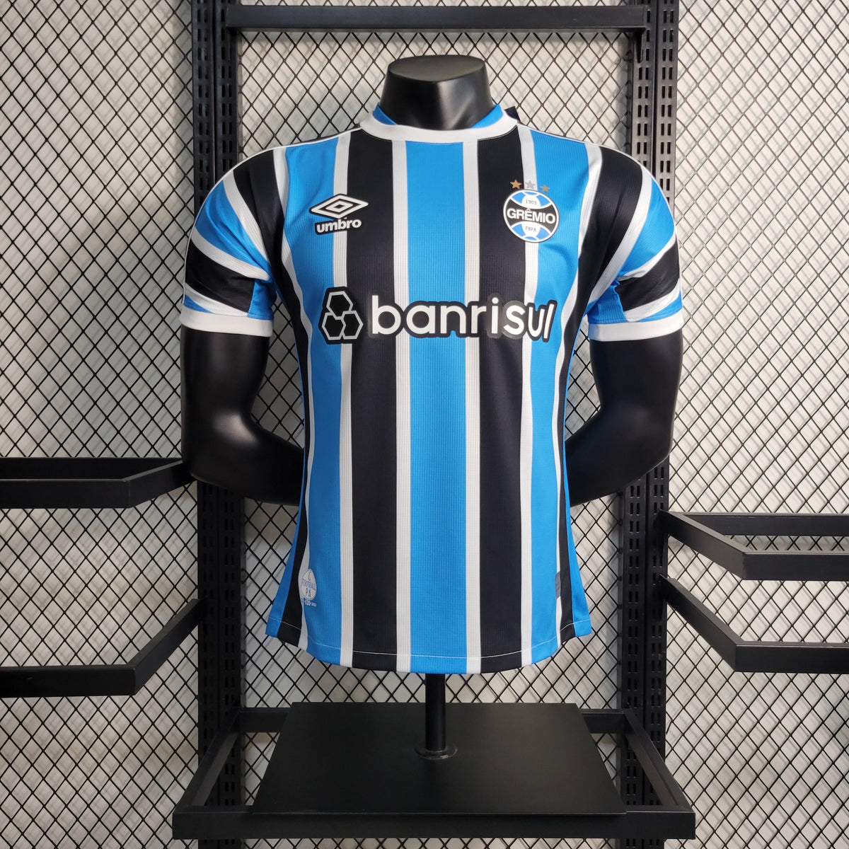 Camisa Grémio Home 23/24 - Umbro Jogador Masculina - JM sports 