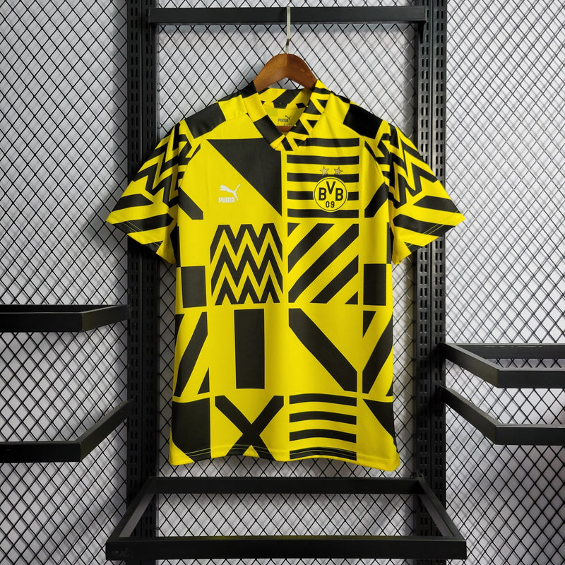 Camisa Borussia Dortmund Treino Amerela 22/23 - Versão Torcedor - JM sports 