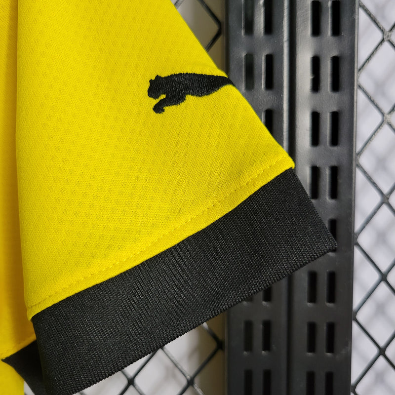 Camisa Borussia Dortmund Titular 22/23 - Versão Feminina - JM sports 