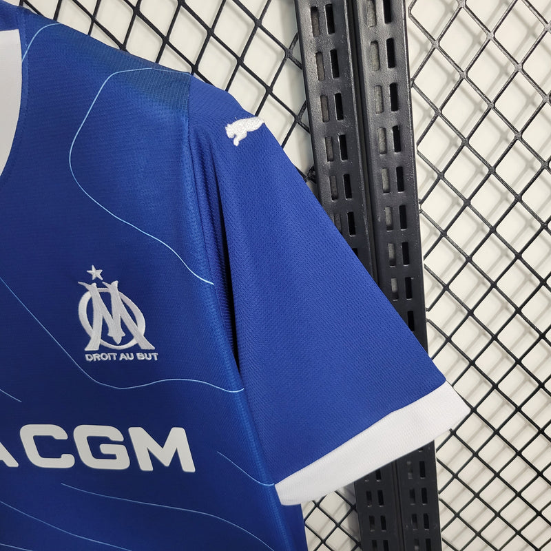 Camisa Olympique de Marseille Away 23/24 - Puma Torcedor Masculina - JM sports 
