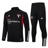 Conjunto de Treino São Paulo 2023 Preto - JM sports 