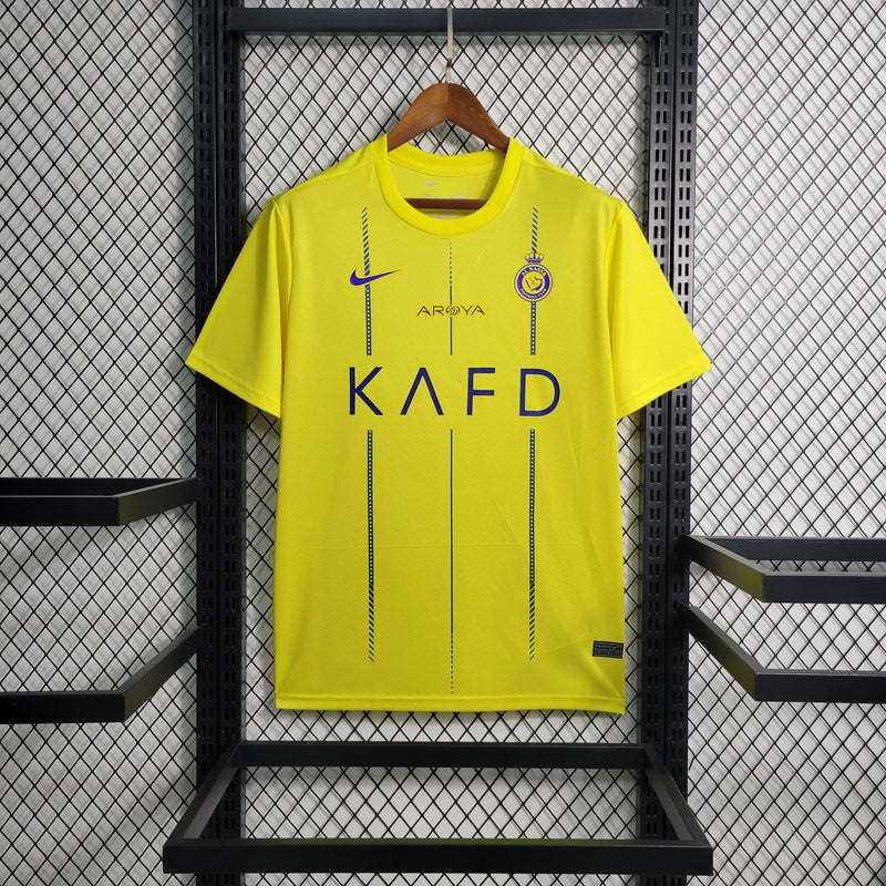 Camisa Al Nassr Home 23/24 - Nike Torcedor Masculina - Lançamento - JM sports 