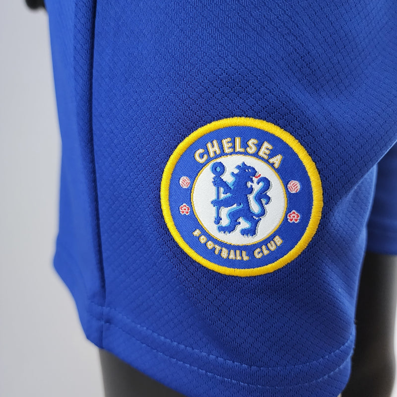 Kit Infantil Chelsea Titular 22/23 - JM sports 