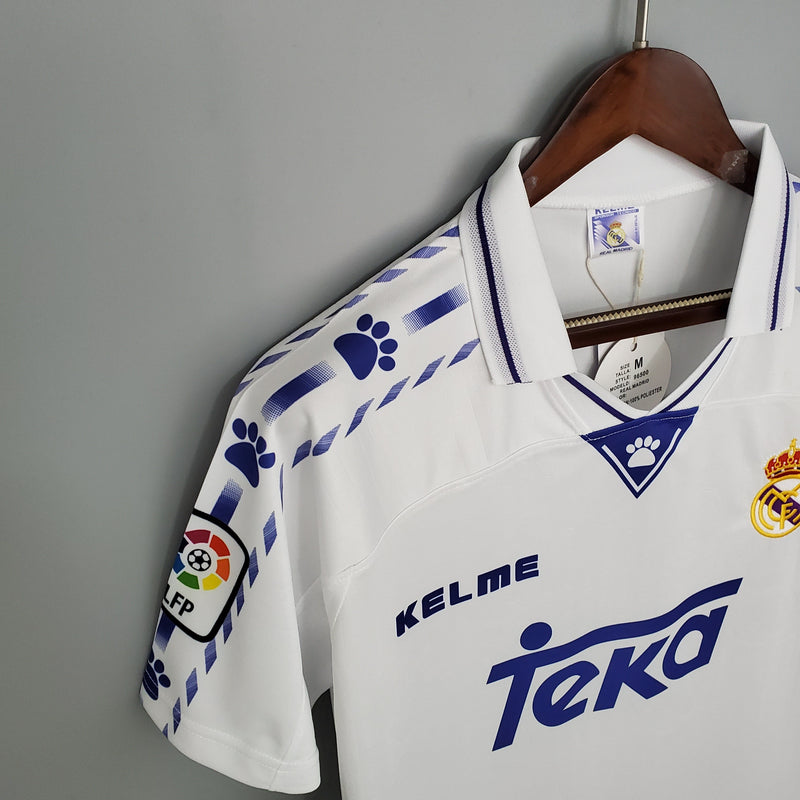 Camisa Real Madrid Titular 96/97 - Versão Retro - JM sports 
