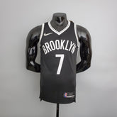 Camisa NBA Brooklyn Nets #7 Durant - 75° Aniversário Black - JM sports 