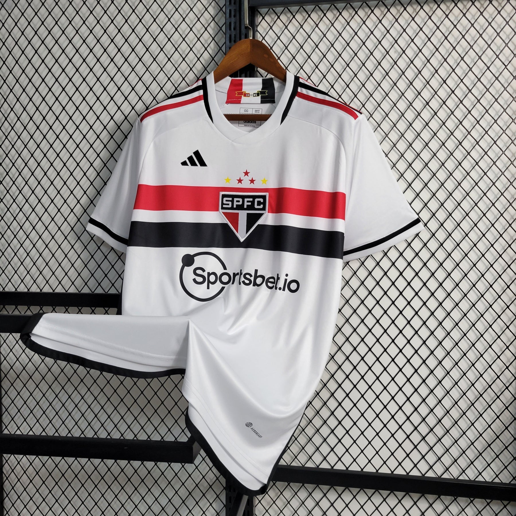 Camisa São Paulo Home 23/24 - Adidas Torcedor Masculina - Lançamento - JM sports 