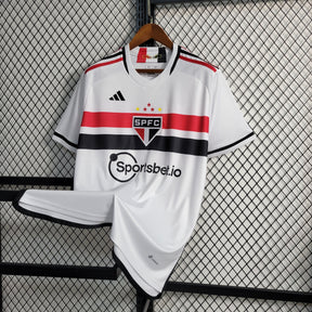 Camisa São Paulo Home 23/24 - Adidas Torcedor Masculina - Lançamento - JM sports 