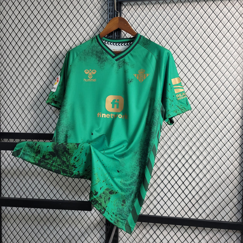 Camisa Real Betis Home 23/24 - Hummel Torcedor Masculina - Lançamento - JM sports 