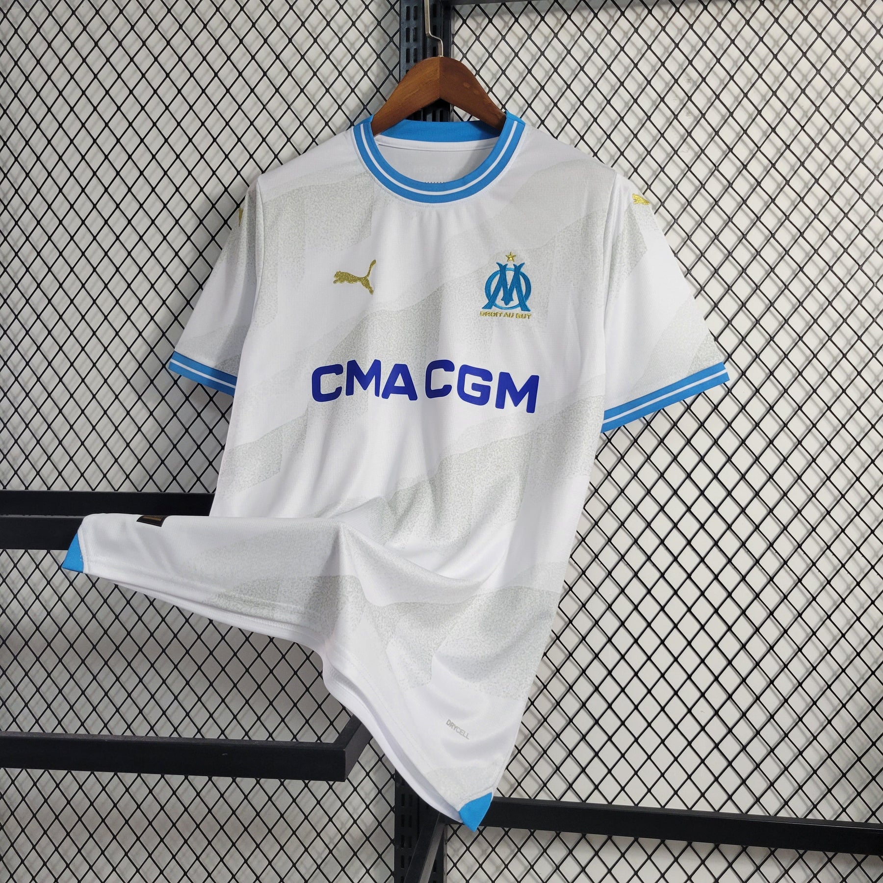 Camisa Olympique de Marseille Home 23/24 - Puma Torcedor Masculina - JM sports 