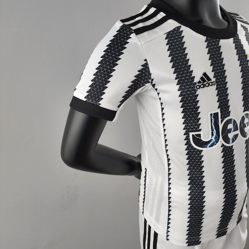 Kit Infantil Juventus Titular 22/23 - JM sports 