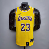 Camisa NBA Lakers #23 James Finals Yellow - 23/24 - JM sports 