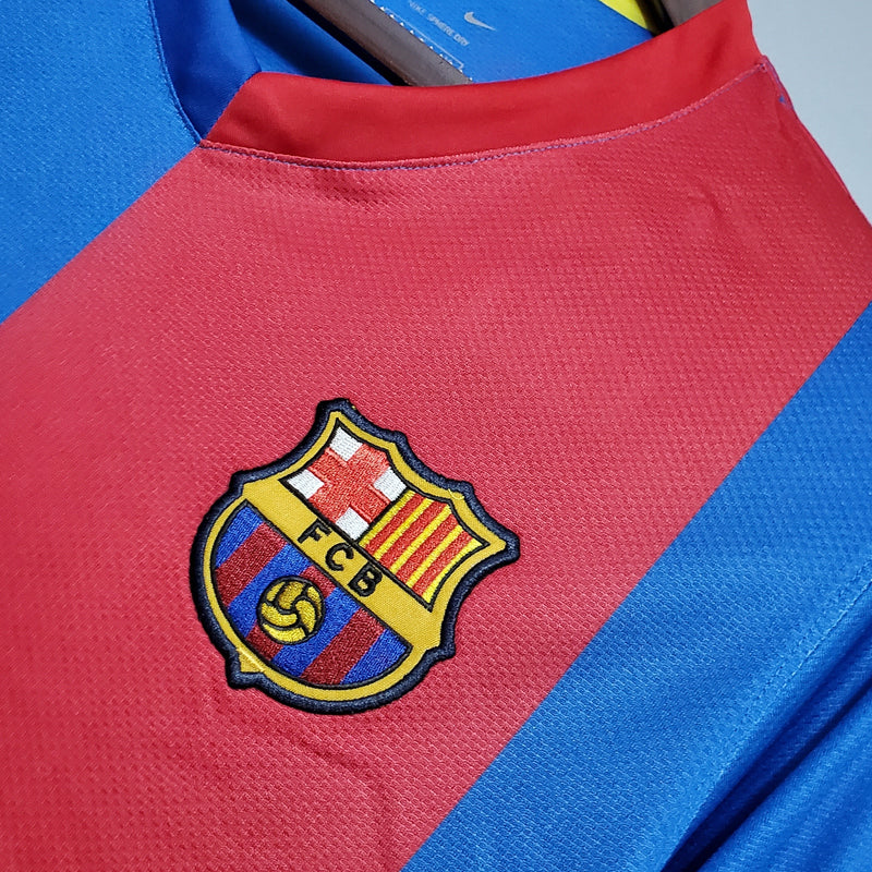 Camisa Barcelona Titular 06/07 - Versão Retro Manga Comprida - JM sports 