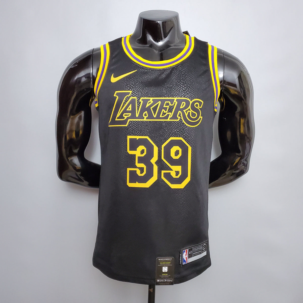 Camisa NBA Lakers #39 Howard NBA Finals Black - 23/24 - JM sports 