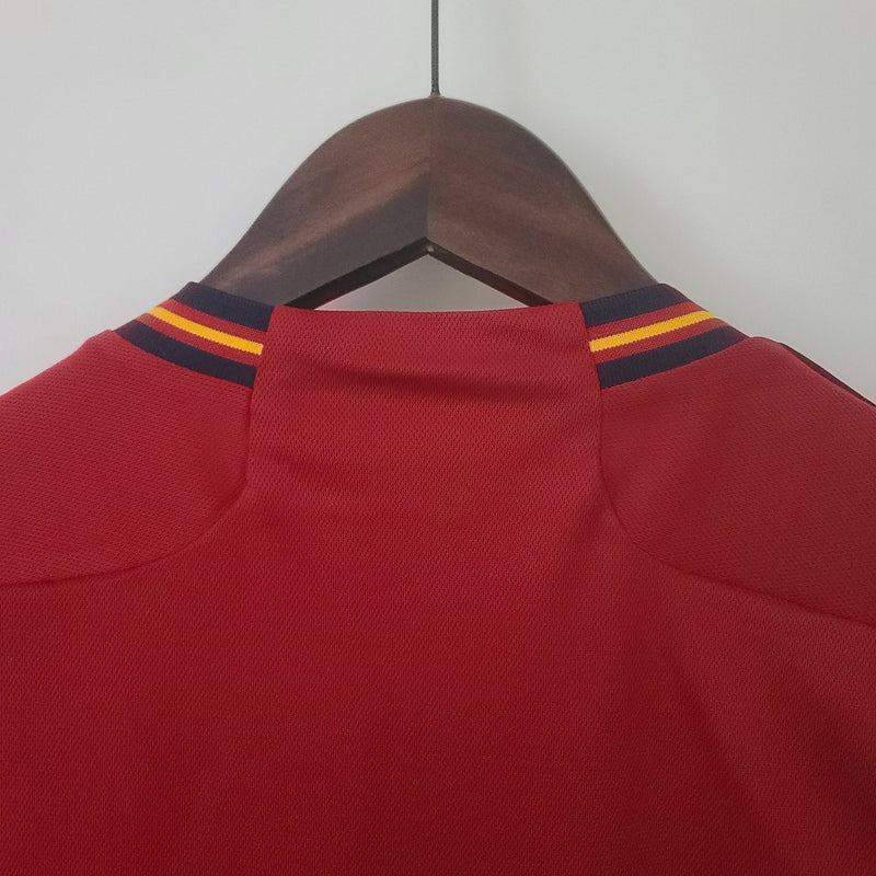 Camisa Espanha Titular 22/23 - Versão Feminina - JM sports 