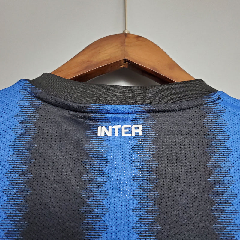 Camisa Inter de Milão Titular 10/11 - Versão Retro Manga Comprida - JM sports 