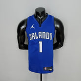 Camisa NBA Orlando Magic #1 McGrady - 75° Aniversário Blue - JM sports 