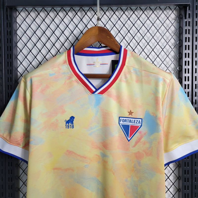 Camisa Fortaleza Edição Especial 23/24 - Torcedor Masculina - Amarela - JM sports 