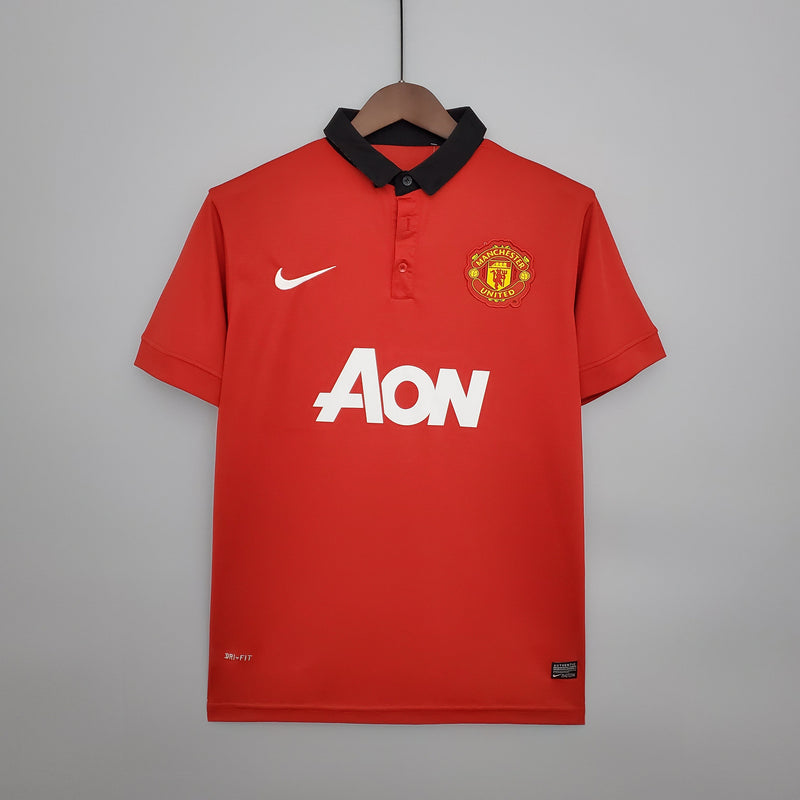 Camisa Manchester United Titular 13/14 - Versão Retro - JM sports 