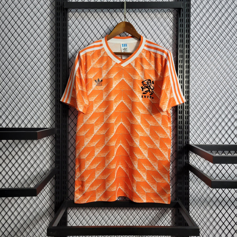 Camisa Holanda Titular 1988 - Versão Retro - JM sports 