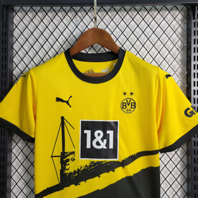 Kit Infantil Borussia Dortmund Home 23/24 - JM sports 