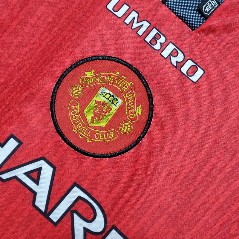 Camisa Manchester United Titular 1996 - Versão Retro - JM sports 