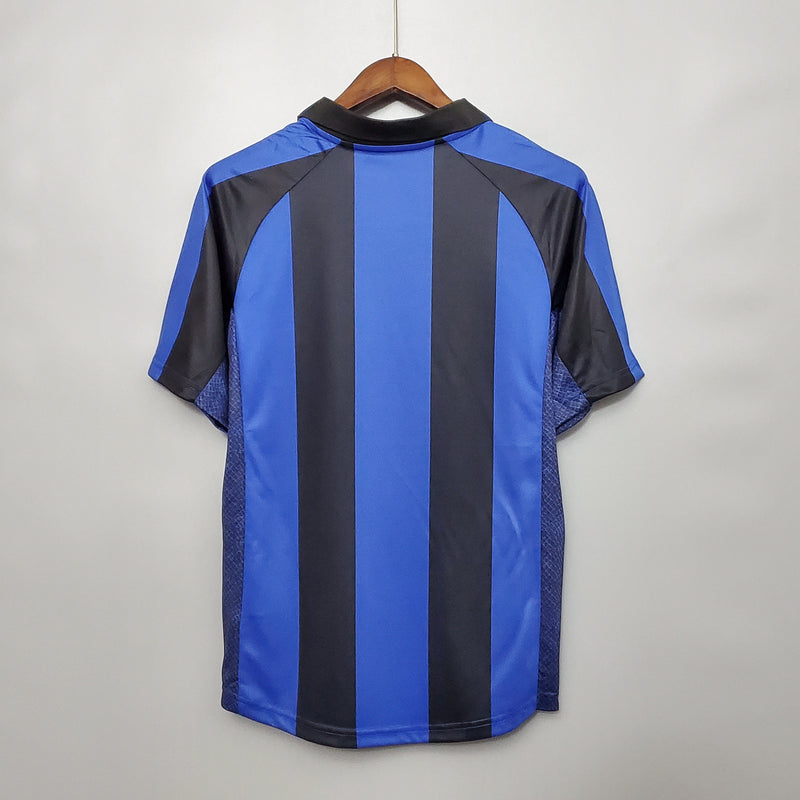 Camisa Inter de Milão Titular 01/02 - Versão Retro - JM sports 