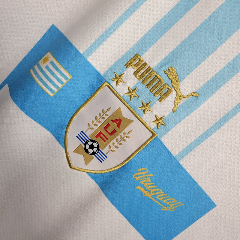Camisa Uruguai Reserva 22/23 - Versão Torcedor - JM sports 