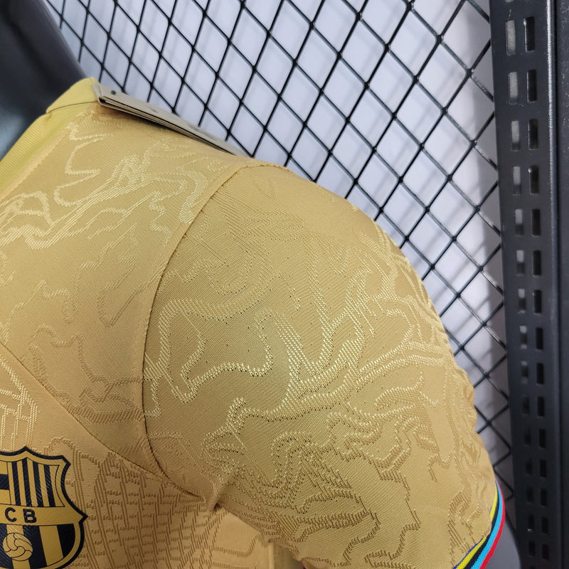 Camisa Barcelona Reserva 22/23 - Versão Jogador - JM sports 