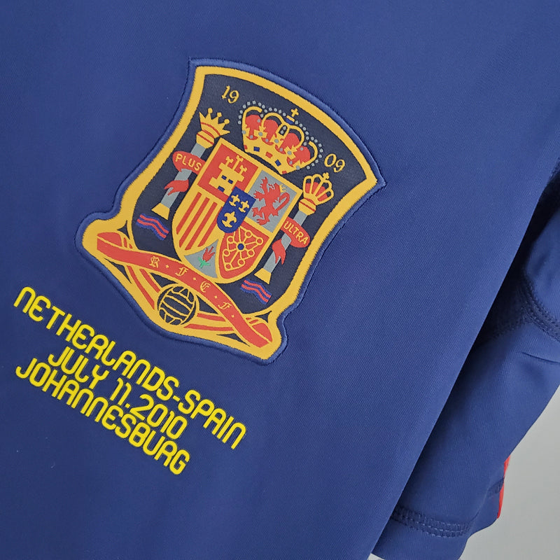 Camisa Espanha Reserva 2010 - Versão Retro - JM sports 