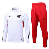 Conjunto de Treino do Flamengo 23/24 Branco - JM sports 
