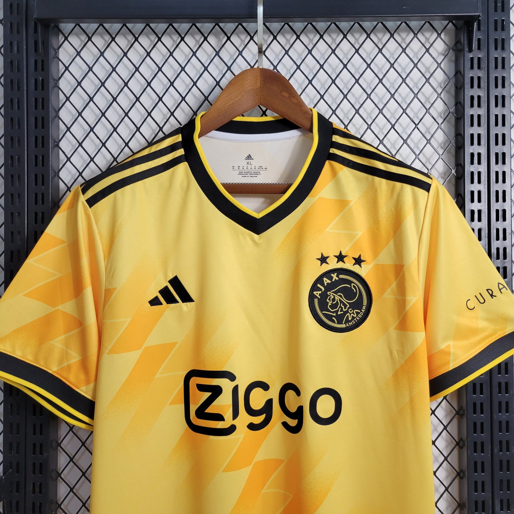 Camisa Ajax Yellow 23/24 - Adidas Torcedor Masculina - JM sports 