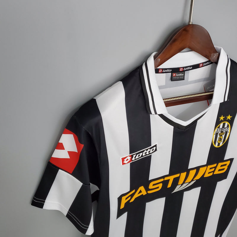 Camisa Juventus Titular 01/02 - Versão Retro - JM sports 