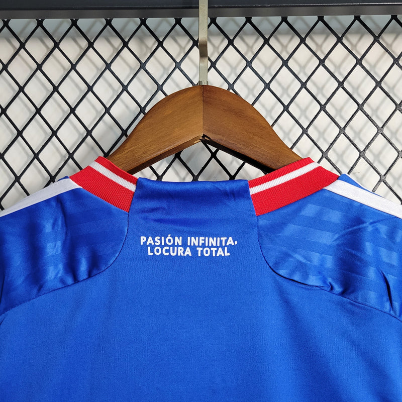 Kit Infantil Universidade do Chile Titular 23/24 - JM sports 