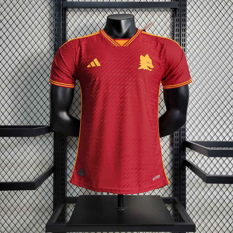 Camisa Roma Home 23/24 - Adidas Jogador Masculina - JM sports 