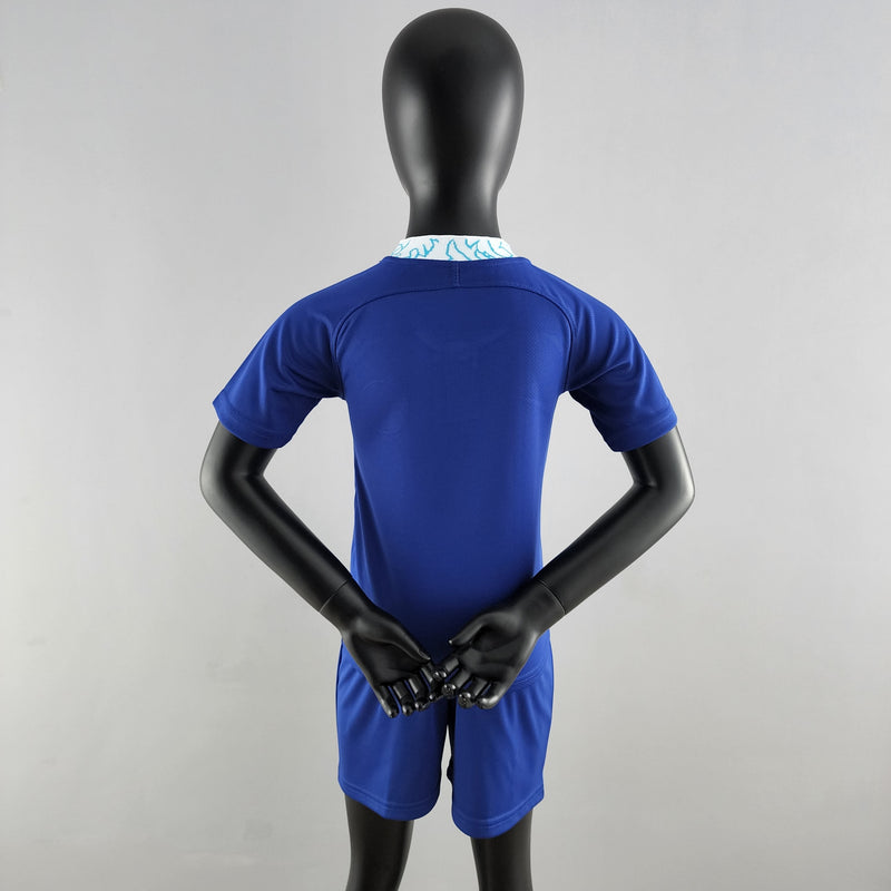 Kit Infantil Chelsea Titular 22/23 - JM sports 